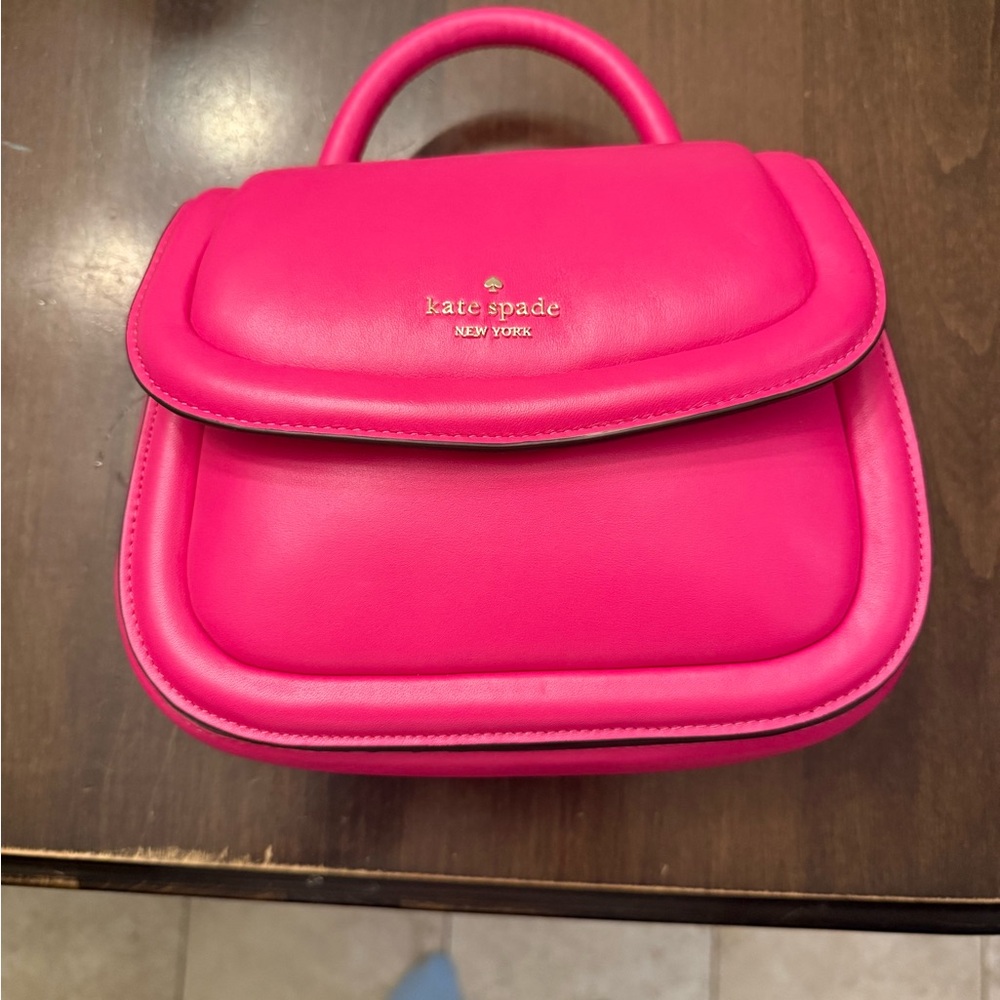 Kate Spade hot pink cross body purse